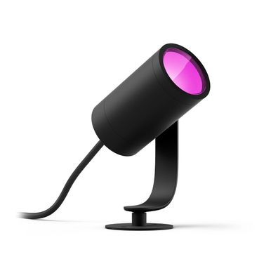 Gartenstrahler Philips Hue 8W Schwarz