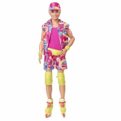 Sammlerpuppen Mattel Ken Retro mit leuchtend rosa T-Shirt
