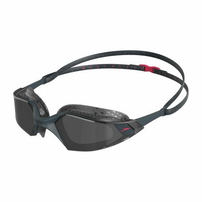 Schwimmbrille Speedo Aquapulse Pro grau-rot
