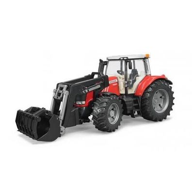 Spielzeug Traktor Bruder Massey Ferguson 7600 Rot