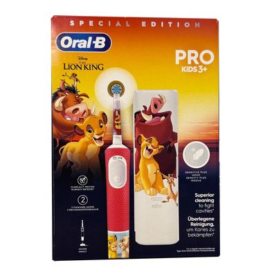 Elektrische Zahnbérste Oral-B Vitality Pro Kids Rot