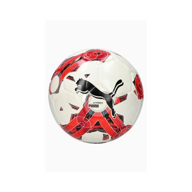 Fußball Puma Orbita 5 Hyb Weiß-Rot-Schwarz