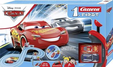 Rennbahn Carrera FIRST Disney Pixar Cars - Power Duell, blau