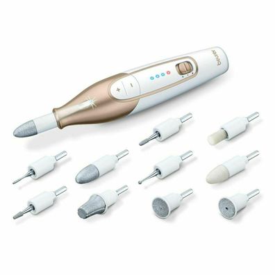 Manikére- und Pedikére-Set Beurer MP 64, wiederaufladbar, weiß