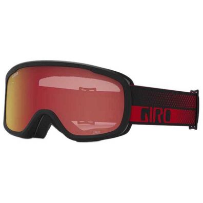 Skibrille Giro Roam OTG mit erweitertem Sichtfeld, Rot