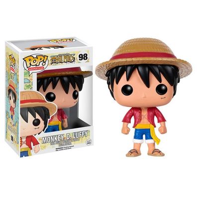 Sammlerfigur Funko POP Monkey D. Luffy Rot Vinyl