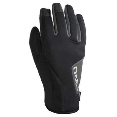 Fahrradhandschuhe Giro Ambient 2 Schwarz, winddicht, touchscreen-kompatibel