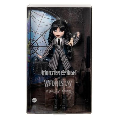 Puppe Mattel Mercredi Addams Gothic Stil