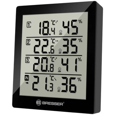 Wetterstation Bresser Temeo Hygro Quadro mit LCD-Display