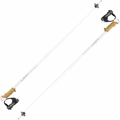 Skistöcke Leki Stella S Aluminium 110 cm Weiß/Silber/Gold