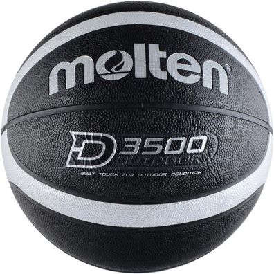 Basketball Molten B7D3500-KS Größe 7 Schwarz-Silber