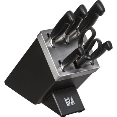 Messerblock Zwilling Four Star mit KIS-Technologie, schwarz