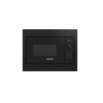 Einbau-Mikrowelle Siemens iQ300 BF523LMB3 20 Liter, 800 Watt, Schwarz