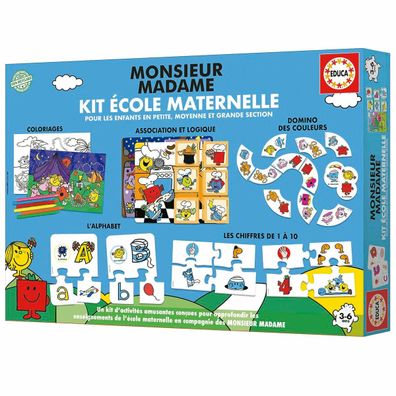 Lernspielzeug Educa-Borras Kit ßcole Maternelle Monsieur Madame