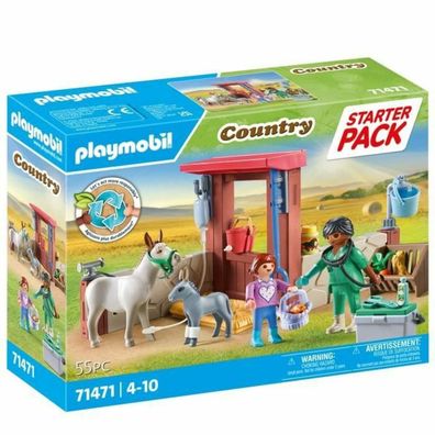 Tierarzt Set Playmobil Veterinärspielzeug mit Bauernhoftieren