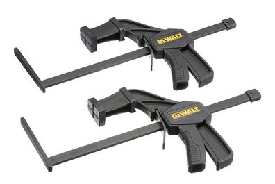 Serre-joint DEWALT ergonomisch, 2-teilig, schwarz