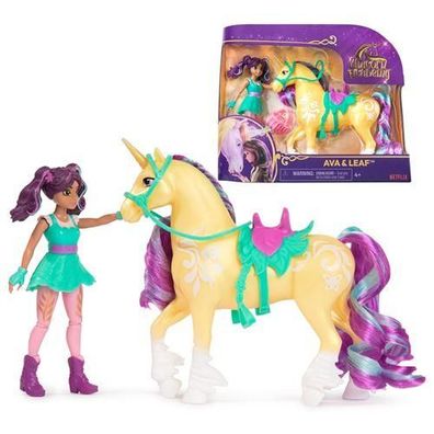 Puppe Aster Unicorn Academy farbenfroh 24 cm