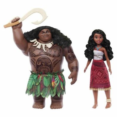 Puppe Disney Vaiana und Maui Set, rosa, 4-10 Jahre