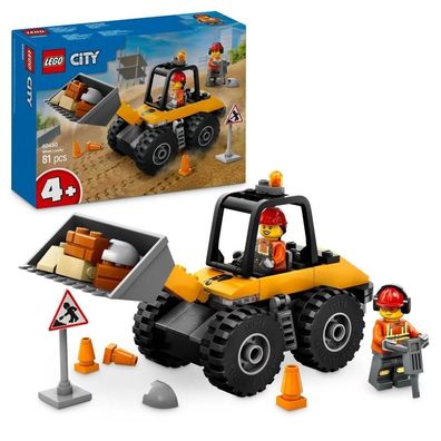 Baumaschine LEGO Chargeuse de chantier gelb