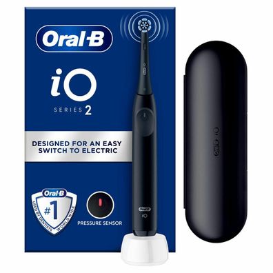 Elektrische Zahnbérste Oral-B iO2 mit Mikro-Vibrationen, Schwarz