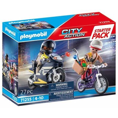 Bauspielzeug Playmobil Starter Pack Agent und Dieb, farbenfroh