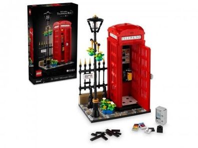 Bauset LEGO Ideas Rote Londoner Telefonzelle