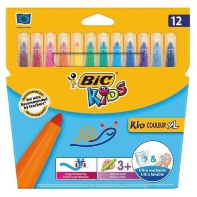 Filzstifte BIC Kid Couleur XL 12 Farben