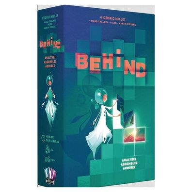 Gesellschaftsspiel Asmodee Behind Kooperatives Puzzle