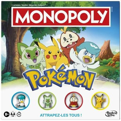 Gesellschaftsspiel Hasbro Monopoly Pokmon blau