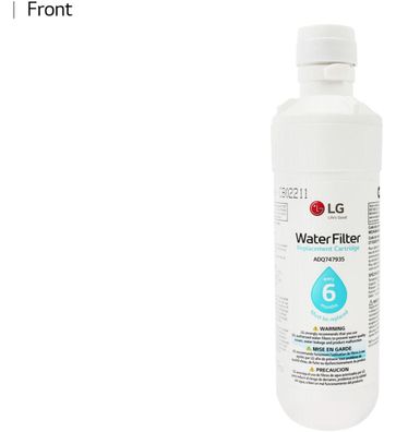 Wasserfilter LG AGF80300704 und LT1000P 757 Liter Kapazität