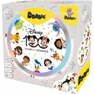 Gesellschaftsspiel Asmodee Dobble: Disney 100 Jahre, Beobachtungsspiel