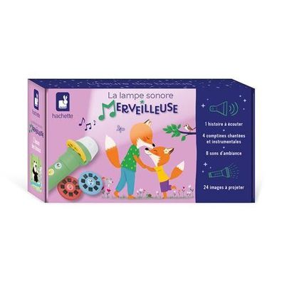 Nachtlicht Janod Lampe Sonore Merveilleuse mehrfarbig