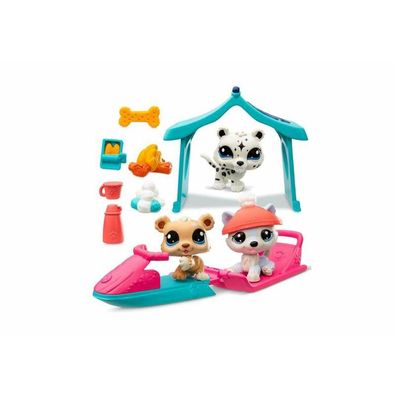 Spielset Bandai Littlest Pet Shop Jour de Neige