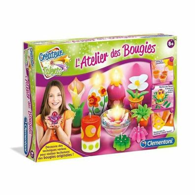 Bastelset Clementoni L'atelier des bougies rosa