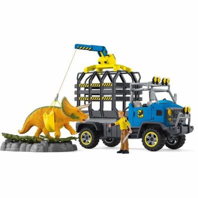 Bildungs-Spielzeug Schleich Mission de transport Dino bunt
