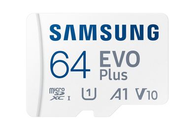Speicherkarte Samsung EVO Plus 64 GB Weiß