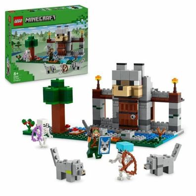Bauspielzeug LEGO Minecraft Forteresse du loup 312 Teile