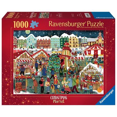 Puzzle Ravensburger Le March de NoÃ«l 1000 Teile