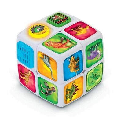 Interaktiver Lernspielzeug VTech Cube Aventures Dinos bunt