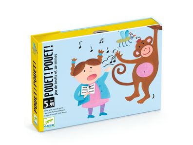 Kartenspiel Djeco Pouet! Pouet! bunt