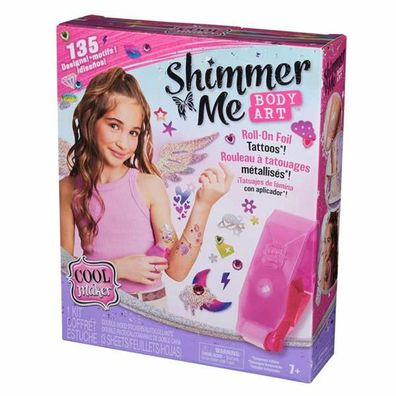 Tattoo-Kit Aster Cool Maker Shimmer Me Body Art mit Glitzereffekt