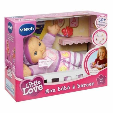 Interaktive Puppe VTech Mon Bb Ã  Bercer rosa