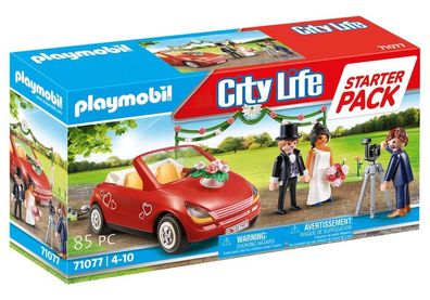 Bauset Playmobil Starter Pack - Brautpaar mit Auto