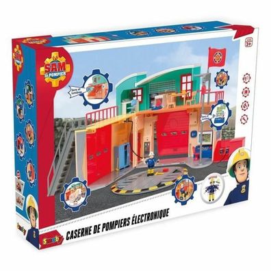 Spielset Smoby Caserne Sam le Pompier Elektronisch, Bunt