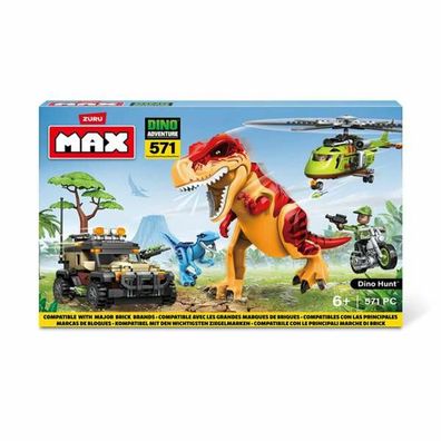 Bauspielzeug Zuru Max Dino Set mit 571 Teilen