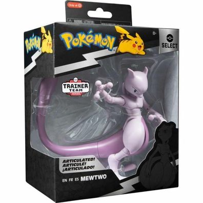 Figurine Bandai Mewtwo violett mit éber 15 Gelenkpunkten