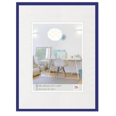 Fotorahmen Walther New Lifestyle Blau 20x30 cm