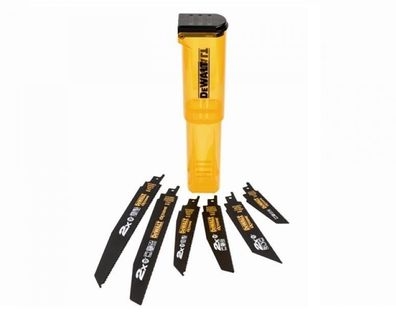 Sägeblätter Dewalt PRO Set, professionelle Säbelsägeblätter, gelb