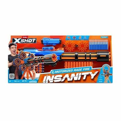 Motorisierter Blaster Zuru XSHOT Insanity mit 40 Pfeilen