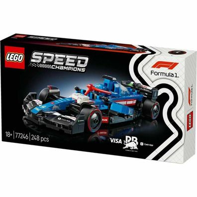 Maquette de voiture LEGO Voiture F1 Visa Cash App RB VCARB 01 color